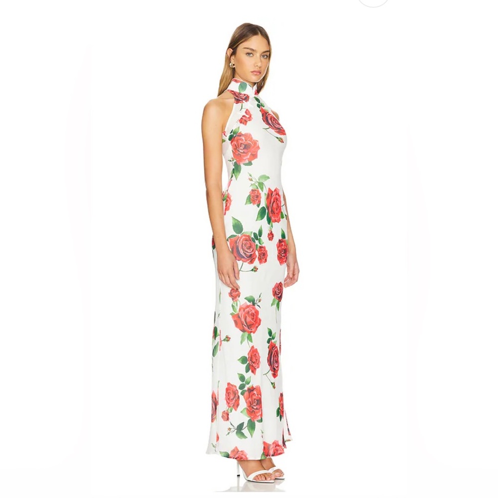 SAU LEE GLADYS ROSA SHEER DRESS - Picture 8 of 10